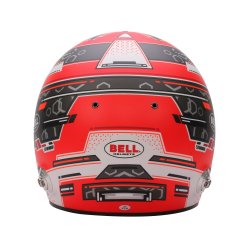 Bell RS7 Pro hjelm, Stamina anthracite/rd m/HANS clips, str. 54 - 61+