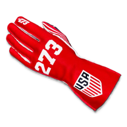 Minus 273 USA RED, karting handsker, r�d, Str. 2XS - XL
