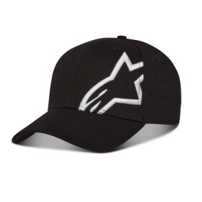 Alpinestars Corp Snap 2 hat, sort/hvid, str. One Size