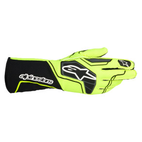 Alpinestars Tech-1 KX v4 handske,  gul fluo/sort, str.  XXS-XXL