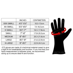 Minus 273 Camo karting handsker, sort/bl/gr, str. 3XS - XL
