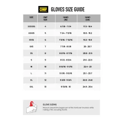 OMP KS-X handske, FIA 8877-2022, gul fluo, str. XXS - XL