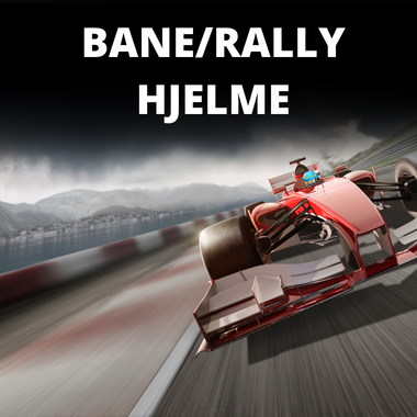Banerace/rally hjelme