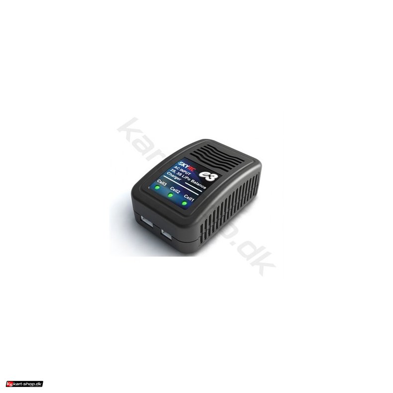 Balanceret lader for LiPo batteri - 100-240V