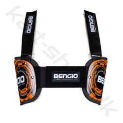 Bengio Bumper Standard, sort/orange fluo, str. XS - XXL 