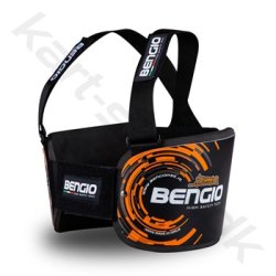 Bengio Bumper Standard, sort/orange fluo, str. XS - XXL 