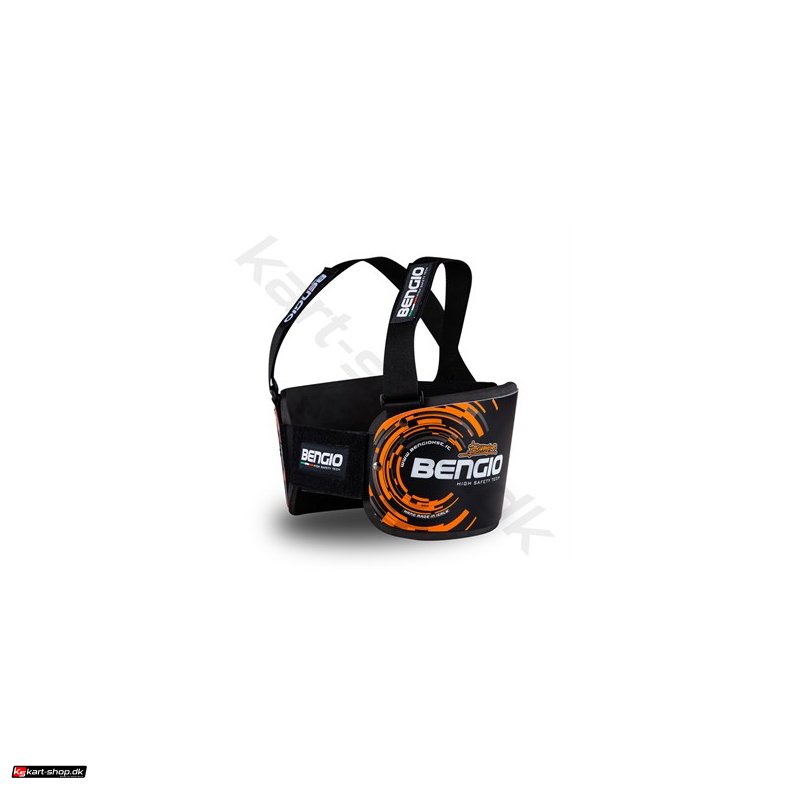 Bengio Bumper Standard, sort/orange fluo, str. XS - XXL 
