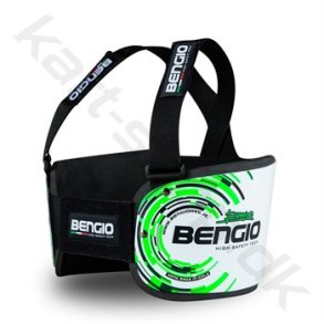 Bengio Bumper Standard, hvid/grn fluo, str. XS - XXL 