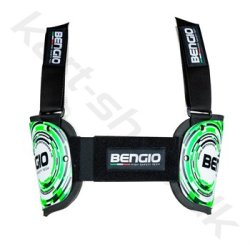 Bengio Bumper Standard, hvid/grn fluo, str. XS - XXL 
