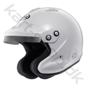 Arai GP-J3 hjelm, Hvid, m/ M6-studs