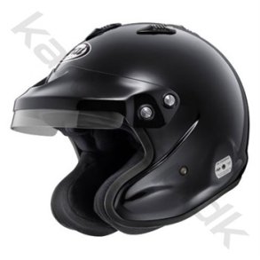 Arai GP-J3 hjelm, Sort, m/ M6-studs