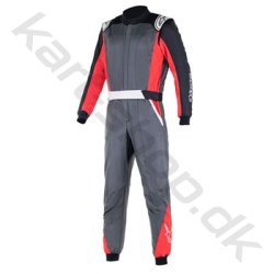 Alpinestars Atom kredragt, anthracite/rd/sort, str. 44-66