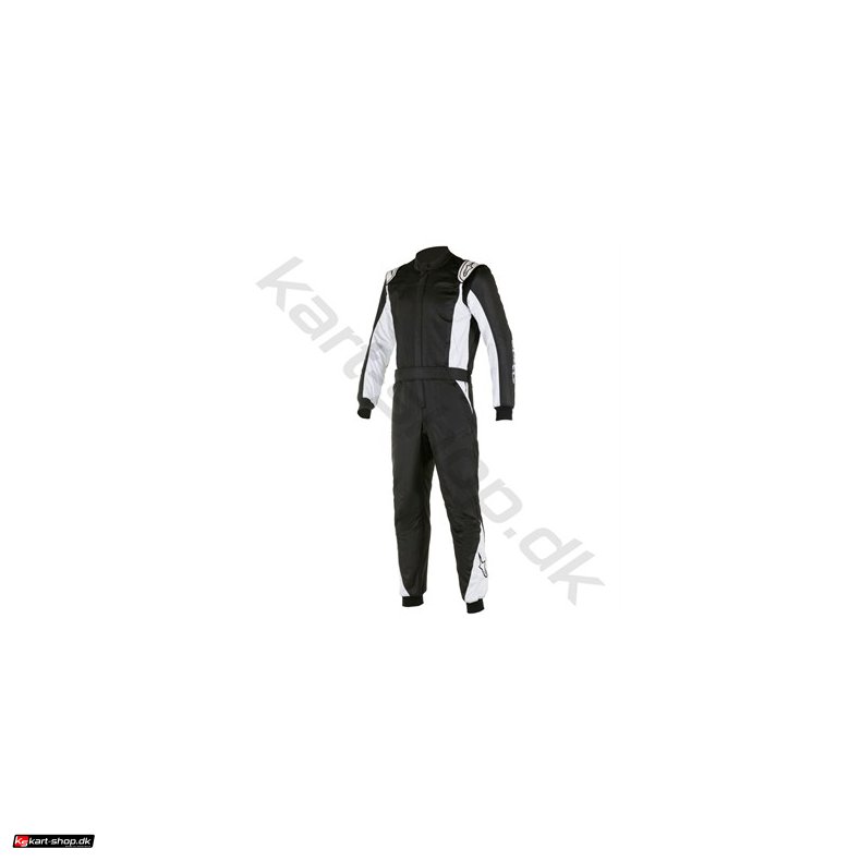 Alpinestars Atom kredragt, sort/slv, str. 44-66