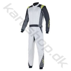 Alpinestars Atom kredragt, slv/anthracite/gul fluo, str. 44-66