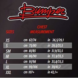 Bengio Bumper Standard, sort/orange fluo, str. XS - XXL 