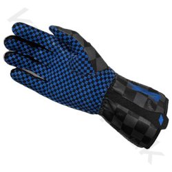 Minus 273 Crenshaw karting handsker, sort/gr/bl, str. 3XS - XL