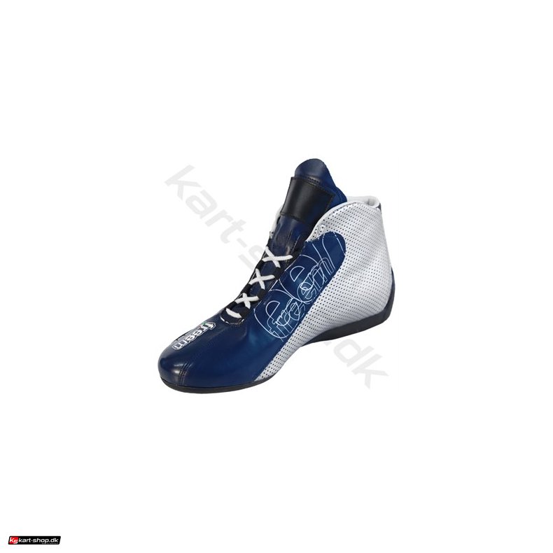 Freem D07K sko, navy/slv, str. 35-47