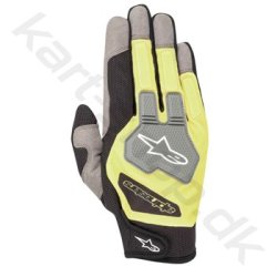 Alpinestars Mekaniker handske, sort/gul fluo