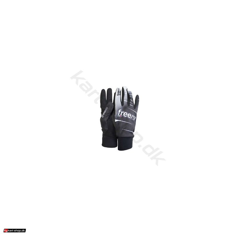 Freem Jecko regnhandske, sort, Str. XS - XL