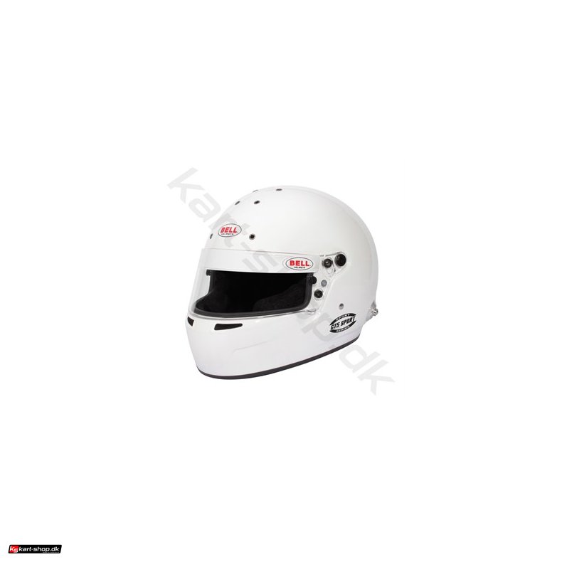 Bell GT5 Sport, hvid, m/HANS clips str. S - XL