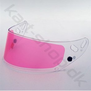 Arai GP7 visir clear m. pink indsats 