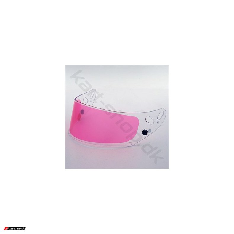 Arai GP7 visir clear m. pink indsats "Anti-dug"