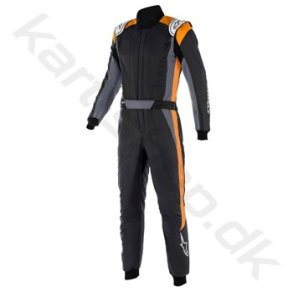 Alpinestars, GP Pro Comp v2 kredragt, sort/asphalt/orange fluo str. 44-64