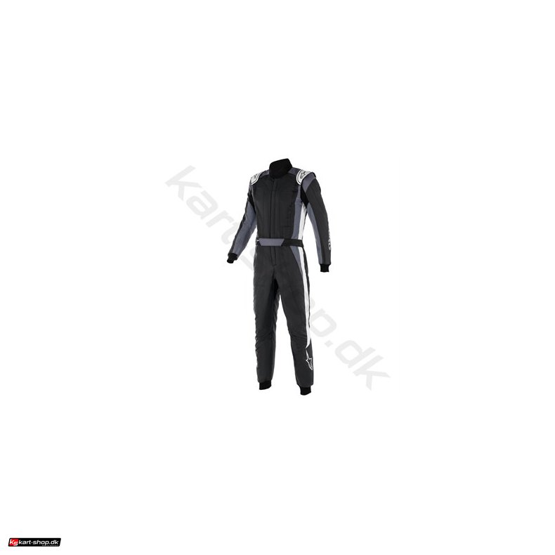 Alpinestars, GP Pro Comp v2 kredragt, sort/asphalt/hvid, str. 44-64