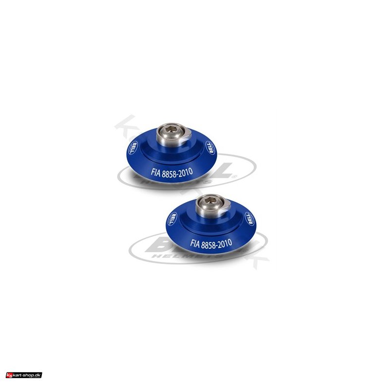 Bell HANS clips, bl