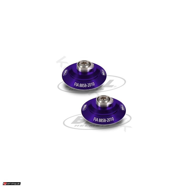 Bell HANS clips, lilla