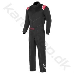 Alpinestars indendrs kredragt, sort/rd, str. XS-3XL