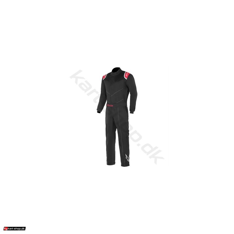 Alpinestars indendrs kredragt, sort/rd, str. XS-3XL