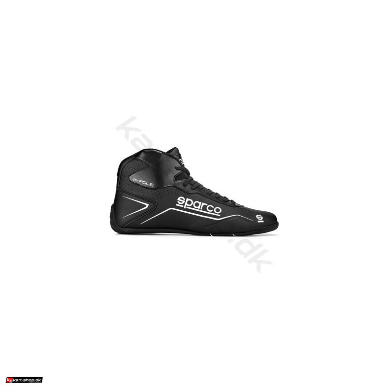 Sparco K-Pole sko, sort, str. 26-48