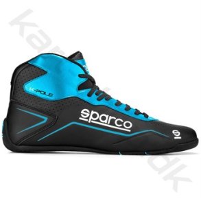 Sparco K-Pole sko, sort/lysebl, str. 26-48