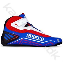 Sparco K-Run sko, lysebl/rd, str. 26-48