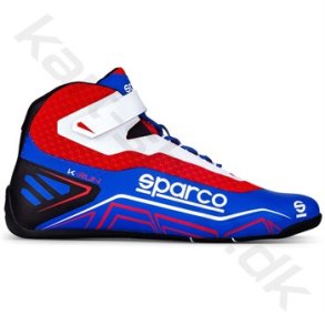 Sparco K-Run sko, lysebl/rd, str. 26-48