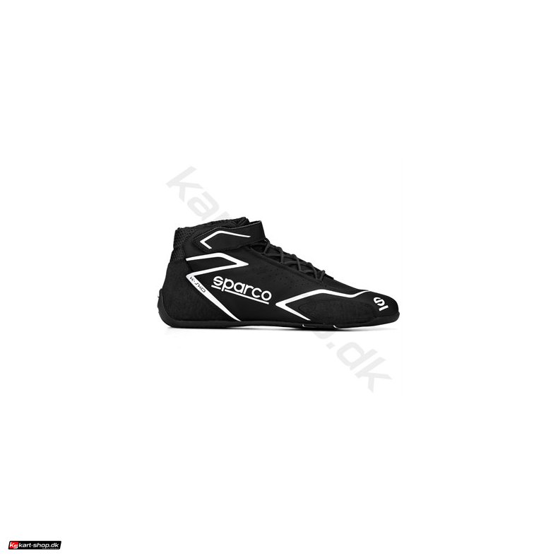 Sparco K-Skid sko, sort, str. 35-48