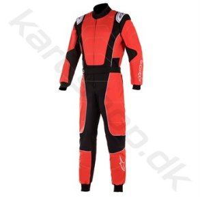 Alpinestars KMX-3 v2 karting kredragt, rd/sort, str. 40-60