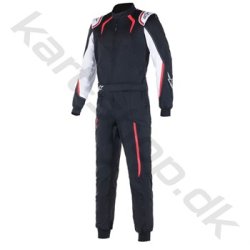 Alpinestars KMX-5 karting k�redragt, sort/hvid/r�d, str. 40-60