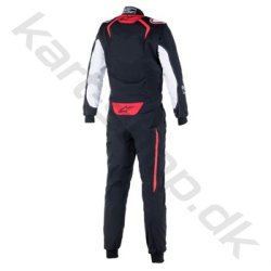 Alpinestars KMX-5 karting k�redragt, sort/hvid/r�d, str. 40-60