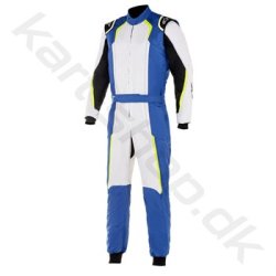 Alpinestars KMX-5 karting kredragt, royal bl/hvid/gul fluo, str. 40-60