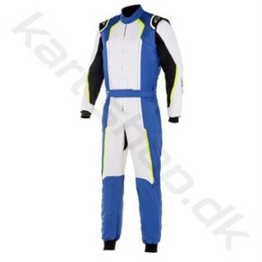 Alpinestars KMX-5 karting kredragt, royal bl/hvid/gul fluo, str. 40-60