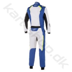 Alpinestars KMX-5 karting kredragt, royal bl/hvid/gul fluo, str. 40-60