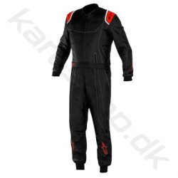 Alpinestars K-MX 9 karting kredragt, sort/anthracite/rd, str. 40
