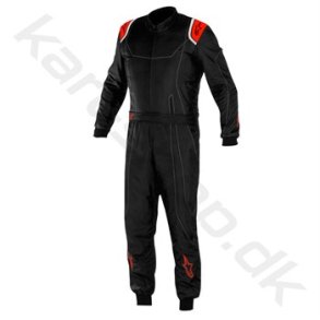 Alpinestars K-MX 9 karting kredragt, sort/anthracite/rd, str. 40
