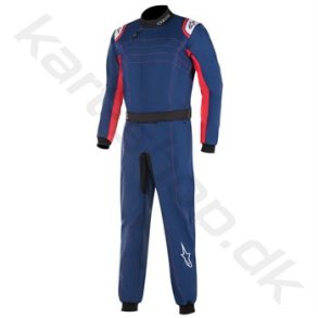 Alpinestars KMX 9 v2 karting kredragt, navy/rd/hvid, str. 40-60