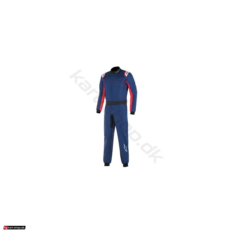 Alpinestars KMX 9 v2 karting kredragt, navy/rd/hvid, str. 40-60