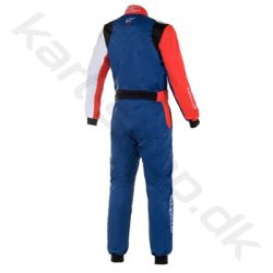 Alpinestars KMX-9 v2 graph karting kredragt, navy/rd/hvid, str. 40-60