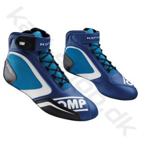 OMP KS-1 sko, navy bl/hvid/cyan, str. 32-41