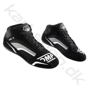 OMP KS-3 sko, sort/hvid/anthracite, str. 32-47